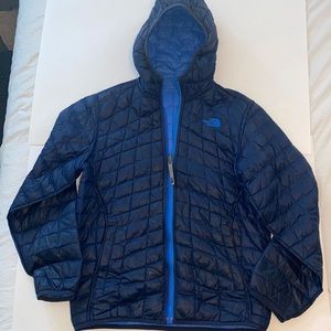 Boys North Face Reversible Jacket size 14/16